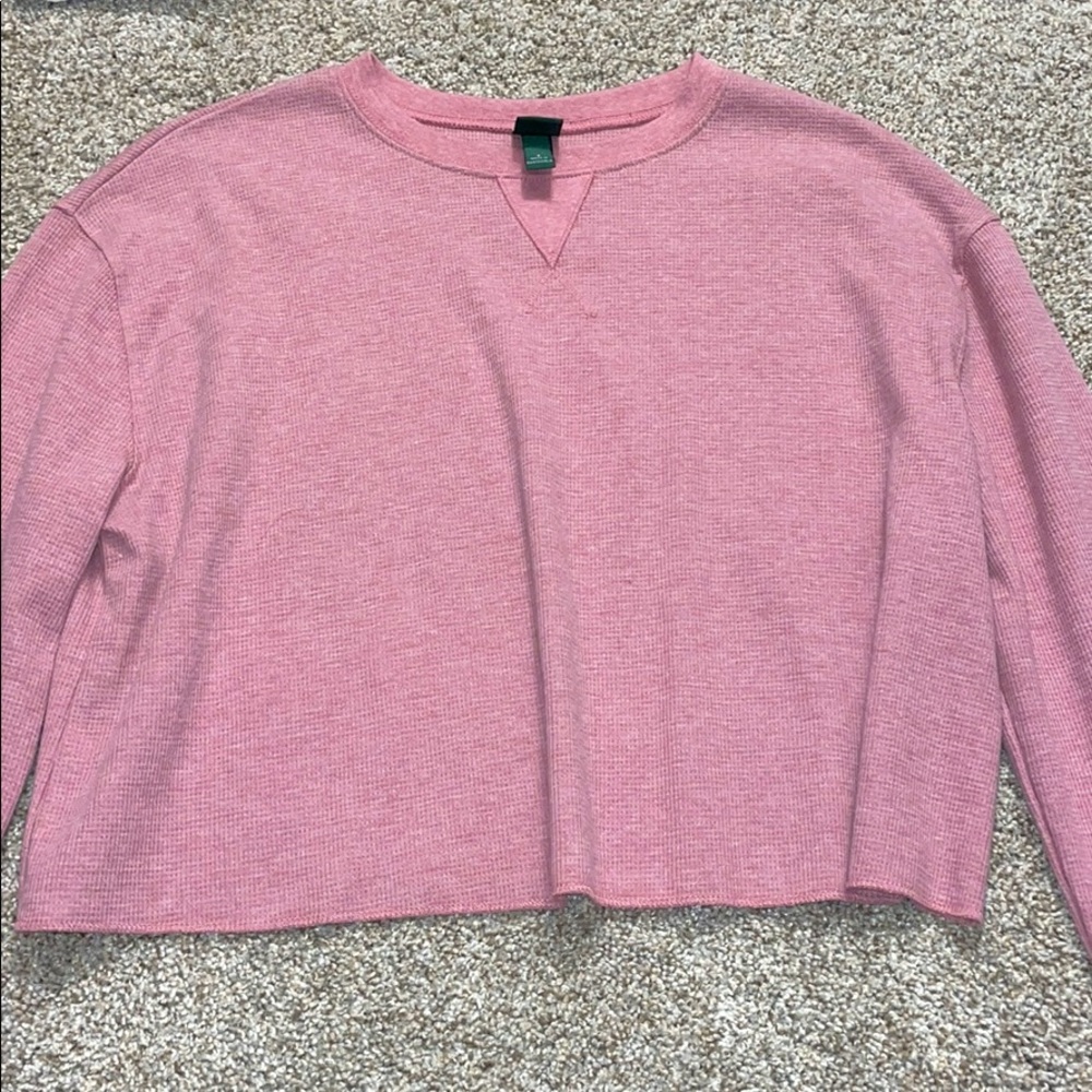 Pink Crop Top
